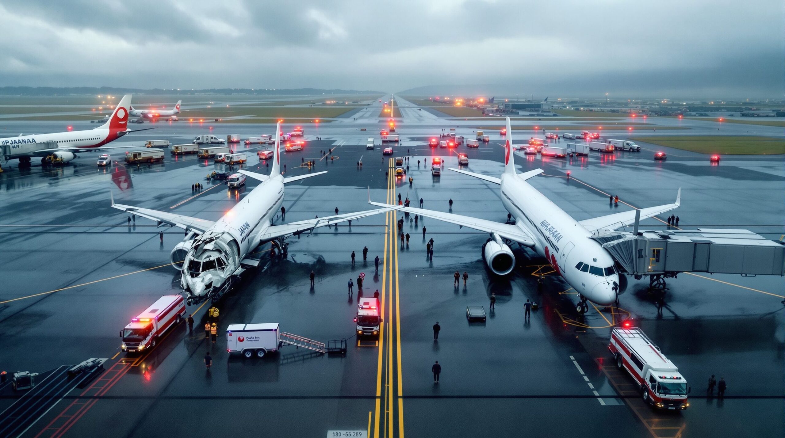 Aviões colidem japao: tensão nos céus revela lição crucial para a segurança aérea