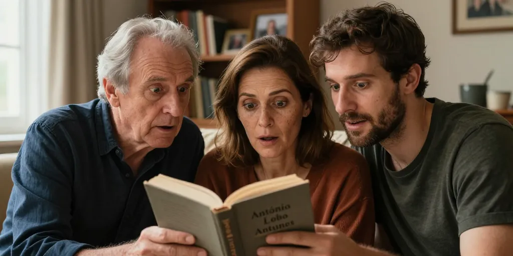 Memória familiar : surpresa e entendimento íntimo com a antónio lobo antunes