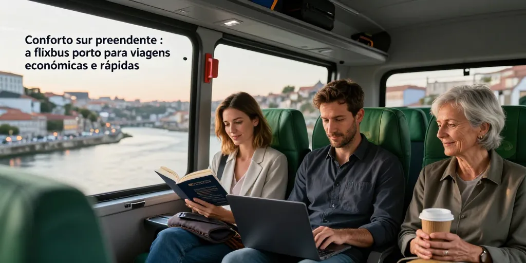Conforto surpreendente : a flixbus porto para viagens económicas e rápidas
