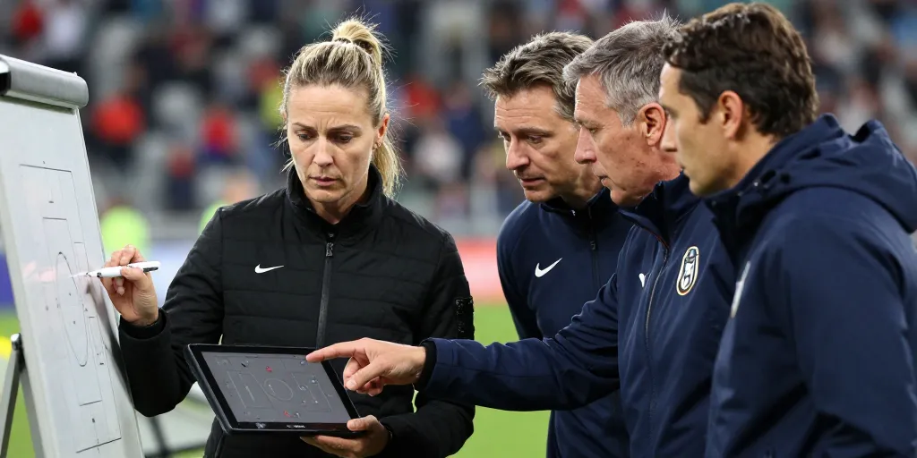 Tática inédita : vantagem para treinadores em a mundial feminino